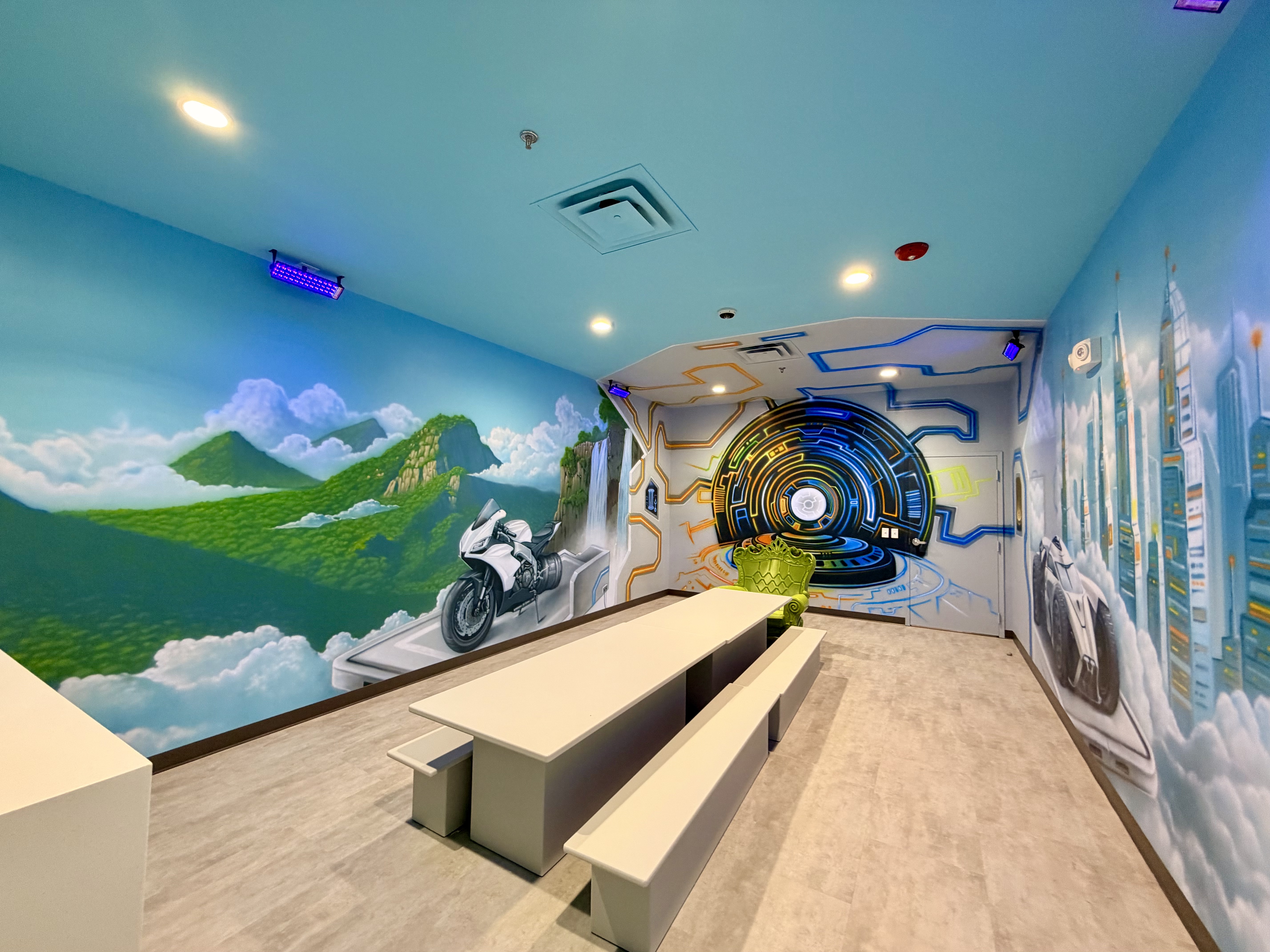 Superhero Room Themed Room